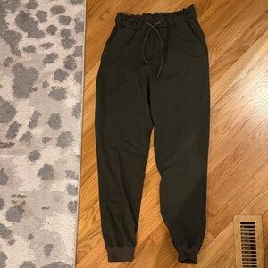 Lululemon Dark Green Jogger Pants